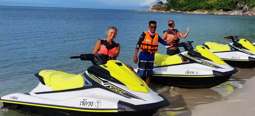 Jet Ski - Orange Wave H 6