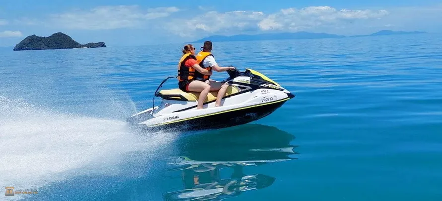 Jet Ski - Orange Wave H 3