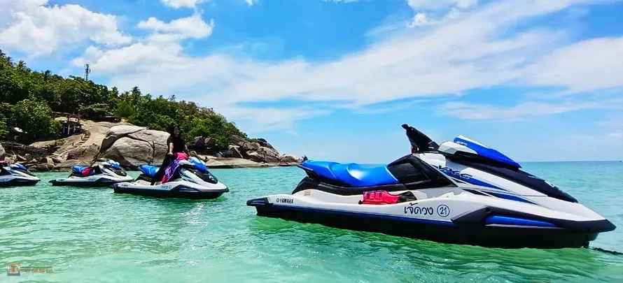 Jet Ski - Orange Wave H 5